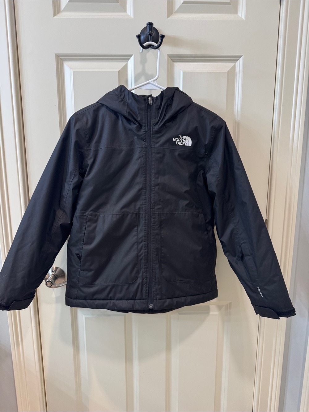 The North Face Kids Black Hooded Jacket